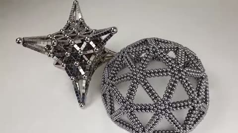 Magnet Satisfaction, Dome and Hyperbolic Octahedron I Magnetic Games