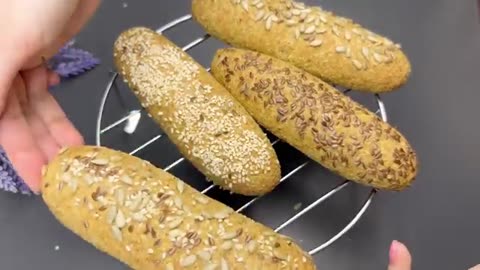 Flourless Baguette Recipe! The fastest recipe ever! Ideal for mini sandwiches