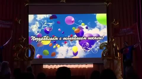 Russia. MO. Graduation 2021. Moms have prepared a room for children (before the final part)
