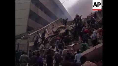 The 1998 US Embassy Bomb In Nairobi, Kenya Aftermath (Associated Press)