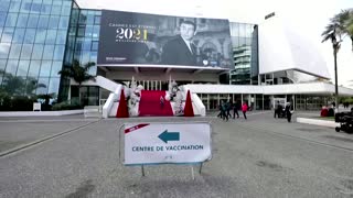 Cannes' festival palace turned into vaccine center