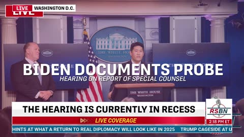 Special Counsel Robert K. Hur Testimony on Biden Documents Probe - 3/12/24