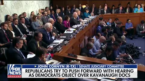Cornyn says Democrats would be “held in contempt of court” for behavior at Kavanaugh hearing