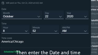 How to schedule a tweet on twitter/X