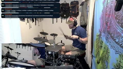 WhenLogicDies does a drum