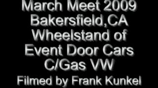 March Meet 2009 Door Car Wheelstand of Event