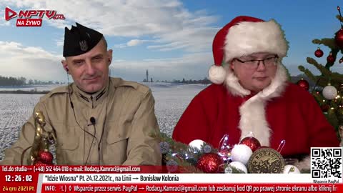 Idzie wiosna. Wigilia Pt. 24.12.2021 NPTV.PL Aleksander Jabłonowski, Marcin Osadowski.