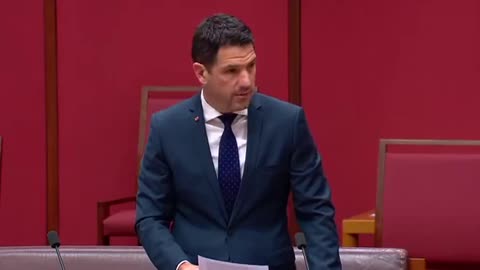 Australian senator Alex Antic - speaks against vax apartheid