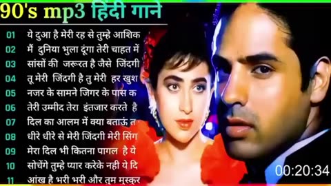 90s evergreen hits Hindi songs| 😘Bollywood 90's Love songs | 💞💞Hindi Romantic Melodies Hits