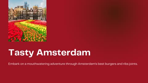 Best Burger Spots in Amsterdam - A Foodie's Guide!