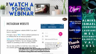 Optimize your Instagram Bio & Profile Image