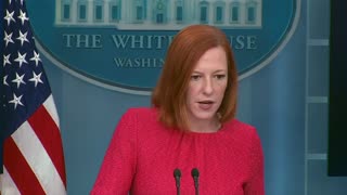 Psaki is asked if it's time for the US and allies to provide offensive weaponry to Ukraine