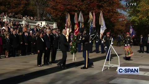 Biden Gets Disoriented During Veteran's Day Event