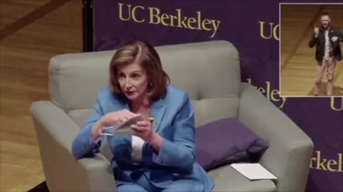 Nancy Pelosi’s Brain Short-Circuits on Stage— Audience Gasps