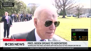 Reporter to Biden: "Why do you support abortion?"