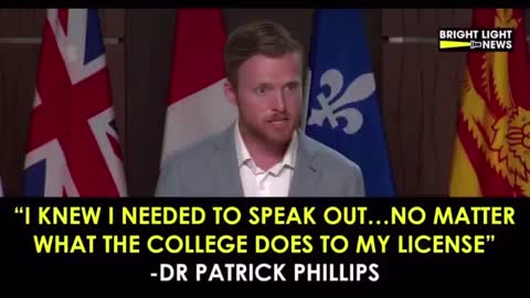 Dr. Patrick Phillips from Ontario Canada