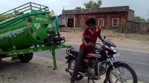 tractor bike