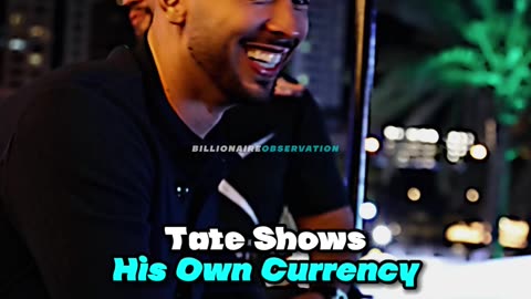 Tate Shows His Own Currency 🥶😱🤯👆