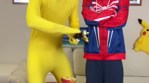 SPIDER AND PICHACHU