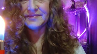 ASMR Quantum Energy Healing Crystals Candle Rose Spray Open to New Beginnings Relax Sleep Dream