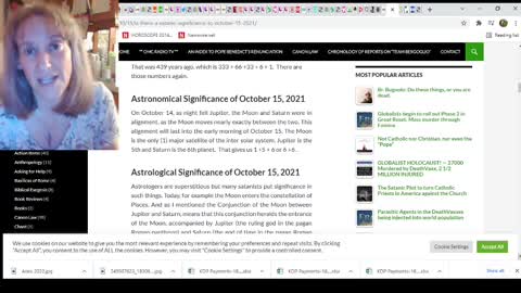 Is October 15 Satanic? MP Stabbing Attack, New Merck C0v1d Drug, Max Igan