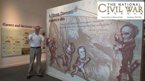 The National Civil War Museum Virtual Tour with Wayne E. Motts, CEO. Gallery- A House Divided