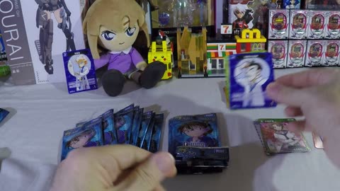Detective Conan Card Game 17 loose packs opening