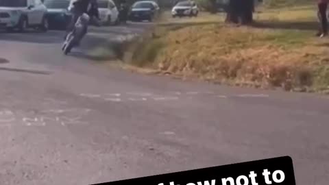 How NOT To Enter a Wedding😵 | #moto #fails #shorts