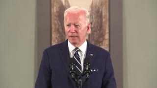 Biden's speech in East Jerusalem: "the background of my family is Irish American. And we have a long history ... not fundamentally unlike the Palestinian people, with Great Britain and their attitude toward Irish Catholics over the years for 400