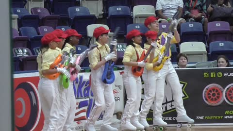 Montage of Zachary and Karol at Nationals