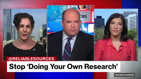 WATCH: Creepy CNN warns against the words "DO YOUR OWN RESEARCH."