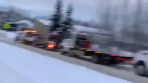 Freedom convoy in Alaska, USA 🇺🇸