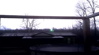 Massive Lightning Strike During Storm