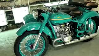 Old Soviet Motorcycle Restoration