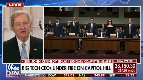 Sen. John Kennedy: "There's no question that these social media platforms are harming our children."
