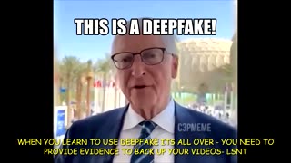 DEEPFAKE A.I Bill "PASSED" All DeepFakes To Be Listed As SUCH...