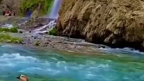 Free Stock Video for Everyone No Money - Mantokha Waterfall - Skardu - Pakistan