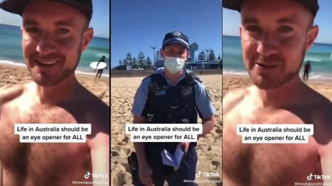 Sun bathing is Now illegal in australia Under New Convid Lockdown Rules
