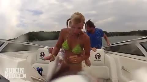 THIS BOAT CRASH IS.... WEIRD!