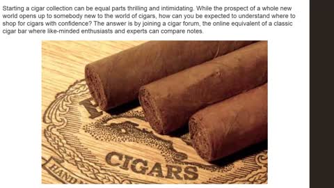Where to Shop for Cigars