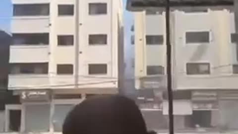 💥 Israeli Airstrike Hits Sheikh Zayed Square in Gaza | Telegram Footage | RCF