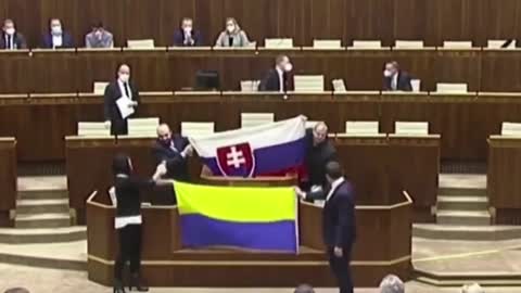 Spicy Slovakian parliament.