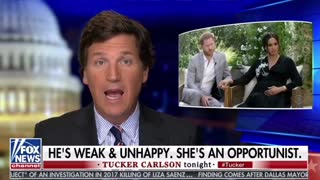 Tucker Reacts to Royal Family Interview in the Best Way Possible