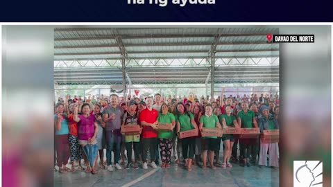 Mahigit 21,000 pamilya na apektado ng pagbaha sa Davao del Norte, nakatanggap na ng ayuda