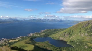 Nature view of Northern Norway