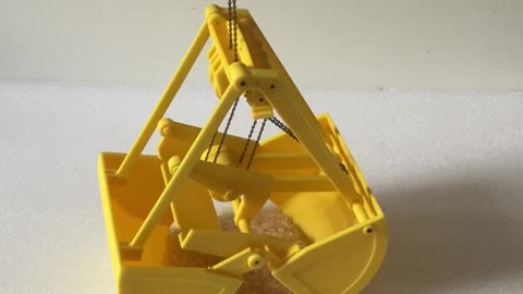 3d printed grab bucket