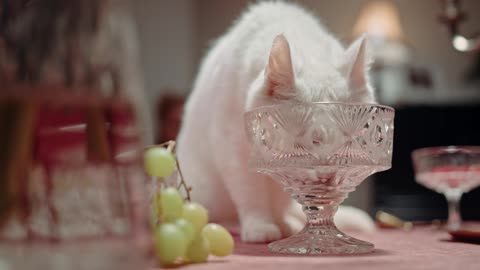 Thirsty Cat Can't Wait Any Longer-WATCH THIS