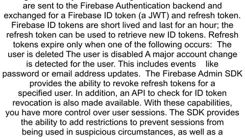 How to shorten the expiration time on Firebase auth tokens for testing