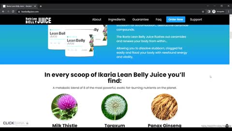 The Ikaria Lean Belly Juice