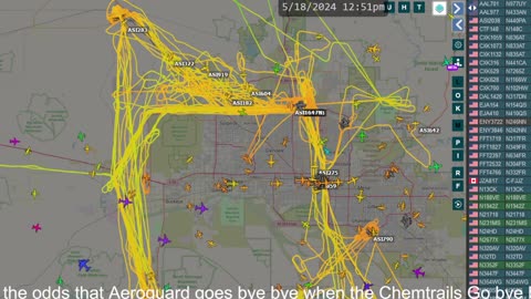 More ASSHOLEGUARDS over Phoenix Arizona - May 18th 2024 -